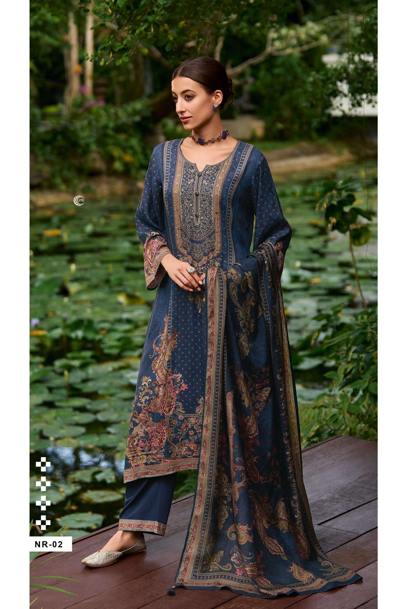 PURE COTTON PRINT WITH EMBROIDERY SUIT