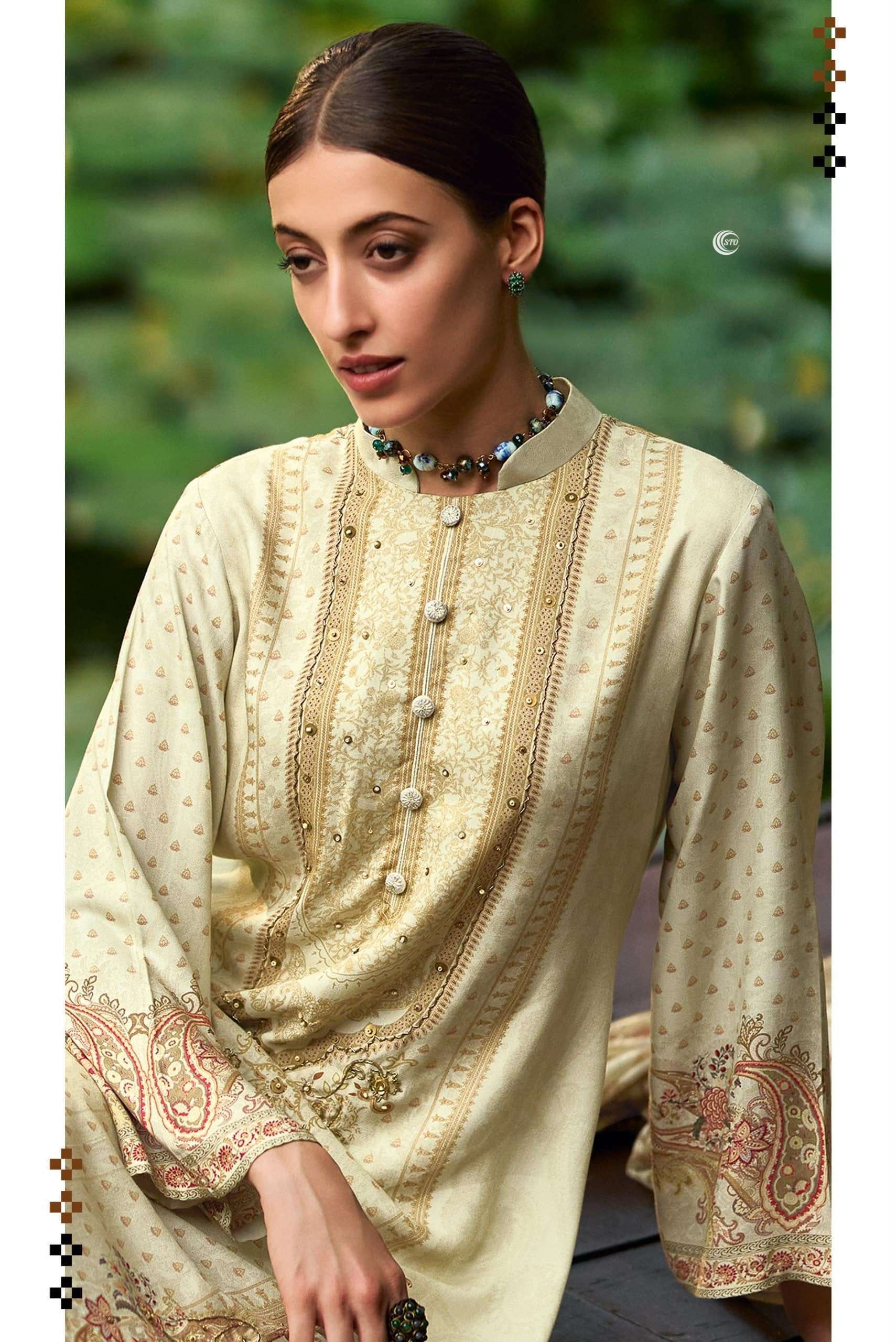 PURE COTTON PRINT WITH EMBROIDERY SUIT