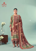 PURE COTTON PRINT WITH EMBROIDRY SUIT WITH CHIFFON DUPATTA