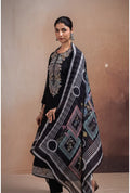 PURE MUL COTTON JACQUARD WITH EMBROIDERY SUIT