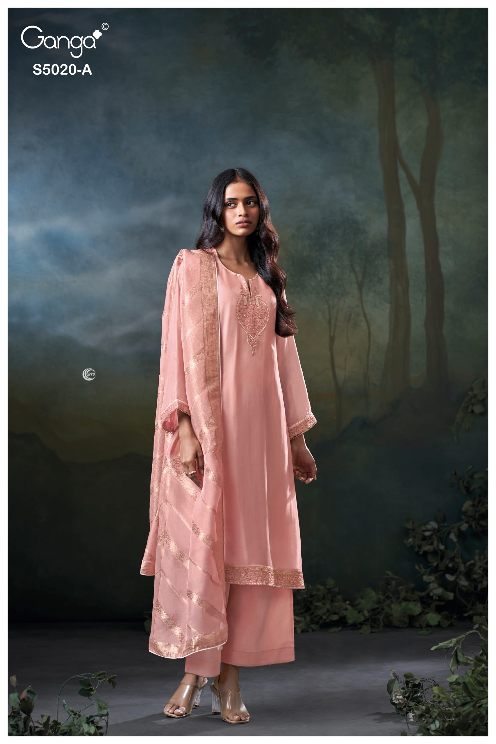 PURE LINEN COTTON EMBROIDERED SUITS