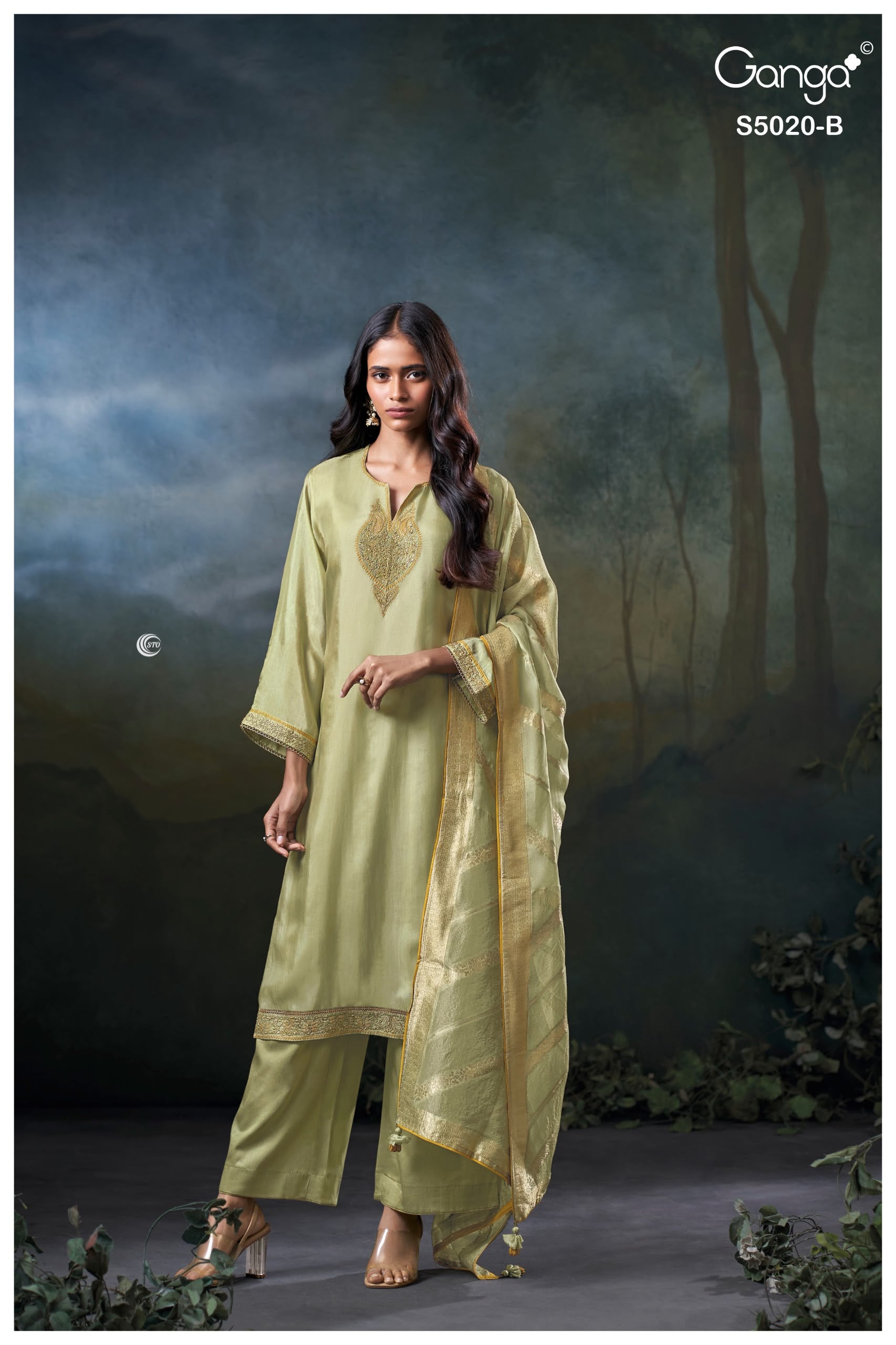 PURE LINEN COTTON EMBROIDERED SUITS