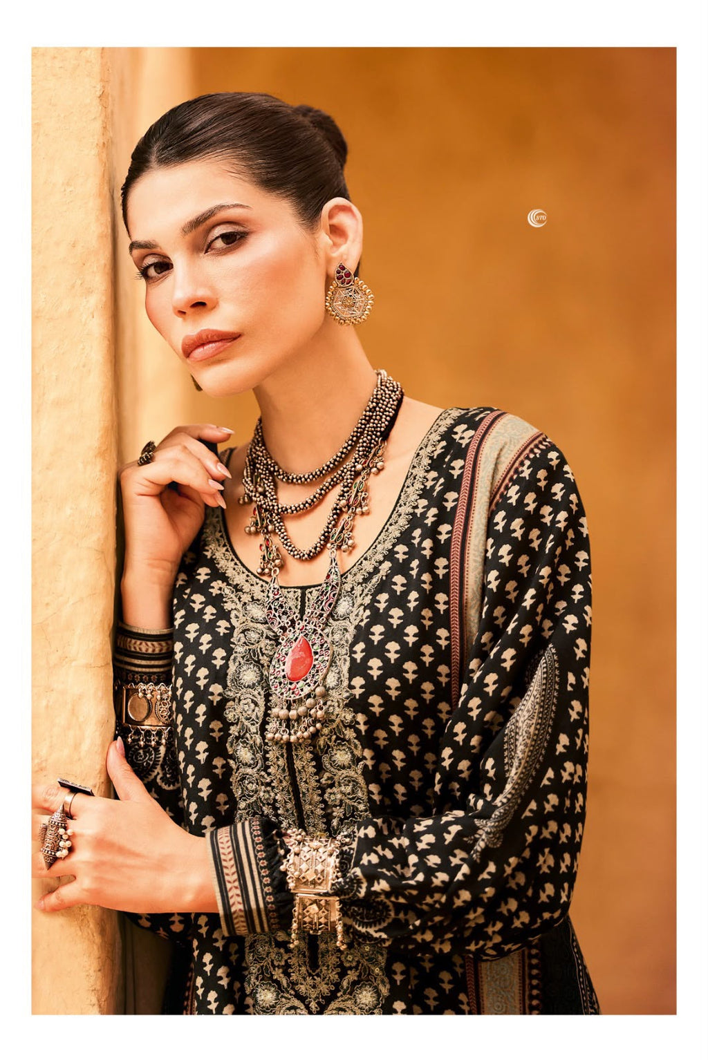 COTTON PRINT WITH EMBROIDERY SUIT
